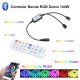 Controler RGB 24 Taste cu 2 ieșiri și Magic Smart - 144W
