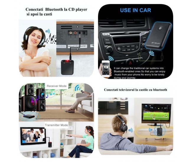 Bluetooth Audio-Receptor & Transmitator Wireless