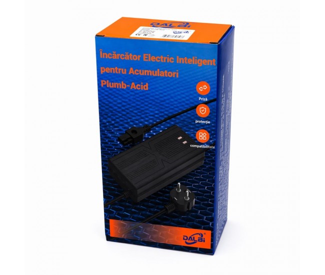 Incarcator inteligent 60V 58Ah pentru baterii plumb-acid, redresor automat scuter electric