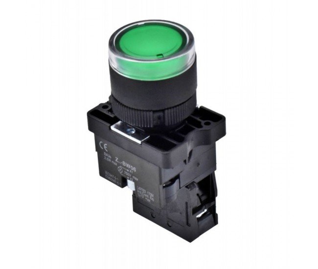 Buton Push EB2 Verde 22mm