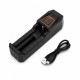 Incarcator Universal pentru Acumulatori Li-ion 1 Slot 18650 USB Type-C DALBI