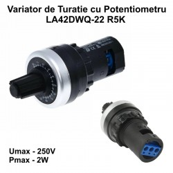 Intrerupator cu Potentiometru Rotativ de Viteza LA42DWQ-22 / 5K Intrerupator cu Potentiometru Rotativ de Viteza LA42DWQ-22 / 5K