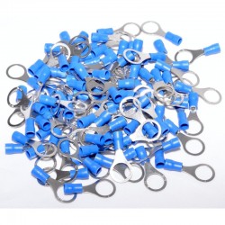 Papuc Electric Izolat Albastru tip Inel ø 10mm ,100B/Set Papuc Electric Izolat Albastru tip Inel ø 10mm ,100B/Set