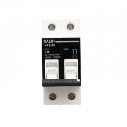 Siguranta MCB Fotovoltaica DC 1000V 2P 16A Curba C DALBI