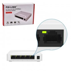 Switch Gigabit 5 Porturi 10/100/1000Mbps Pix-Link GS05 Switch Gigabit 5 Porturi 10/100/1000Mbps Pix-Link GS05