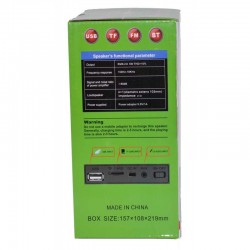 Boxa Mini cu Bluetooth, USB, TF Card si FM Radio, CH-V402 Boxa Mini cu Bluetooth, USB, TF Card si FM Radio, CH-V402