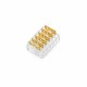 Conector pentru Imbinare Fire 20-22AWG 6 Pini Wire to Wire Set 10 Buc DALBI YH22-6P