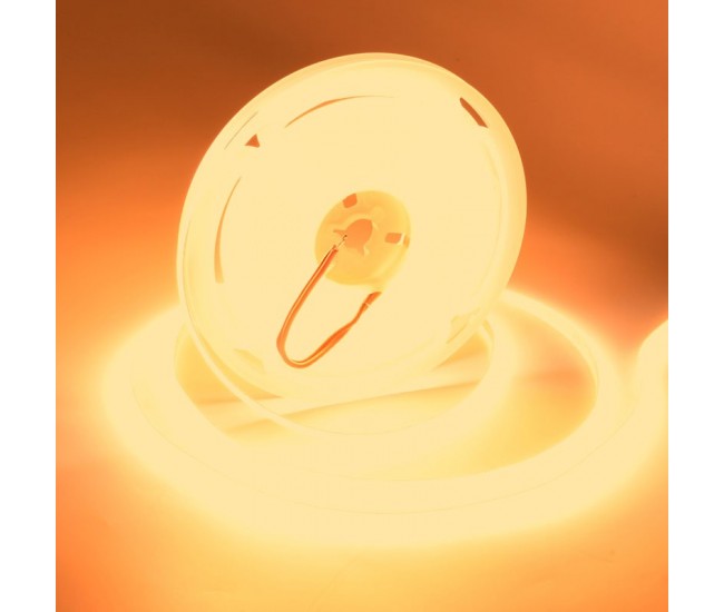 Banda led Cob 5mm - 400Led/m DC 24V - 9W/m IP20 Lumina Alb-Cald 3500K - 5m/Rol