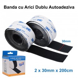 Banda Dubla cu Arici Autoadeziva 3 x 200cm Banda Dubla cu Arici Autoadeziva 3 x 200cm