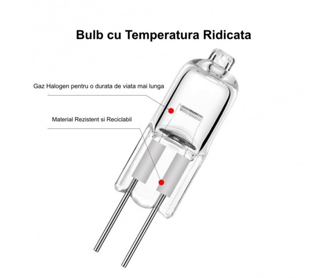 Bec Halogen Bulb GU4, 12V - 35W