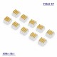Conector pentru Imbinare Fire 20-22AWG 4 Pini Wire to Wire Set 10 Buc DALBI YH22-4P