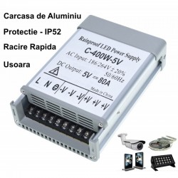 Sursa Alimentare de Exterior 5V-400W/80A Sursa Alimentare de Exterior 5V-400W/80A
