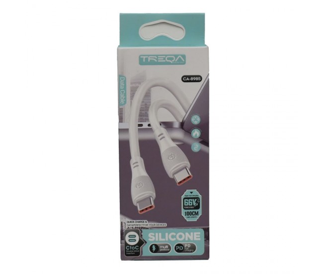 Cablu de Date Siliconat Tip C / PD-PD 100cm CA-8985
