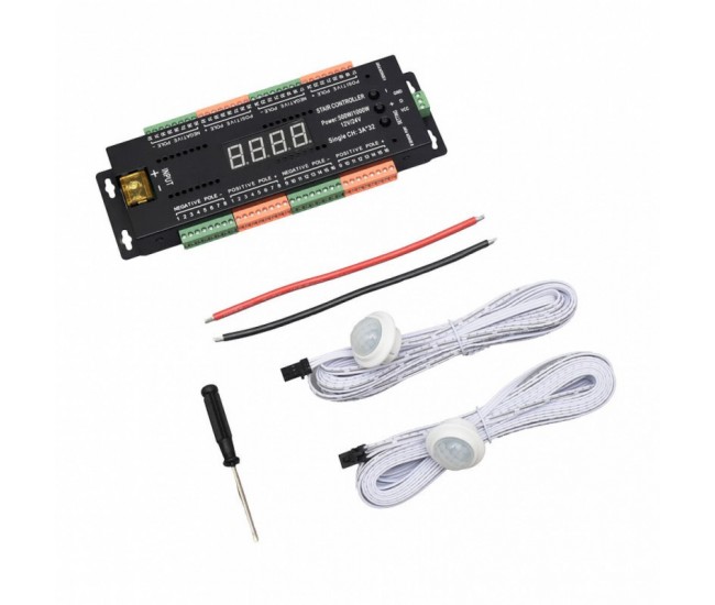 Controler Inteligent de Lumini pentru Scara Interioara / 32 Canale - STC002