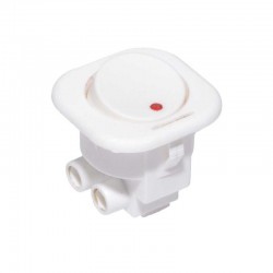 Buton Alb Patrat T120-A Buton Alb Patrat T120-A