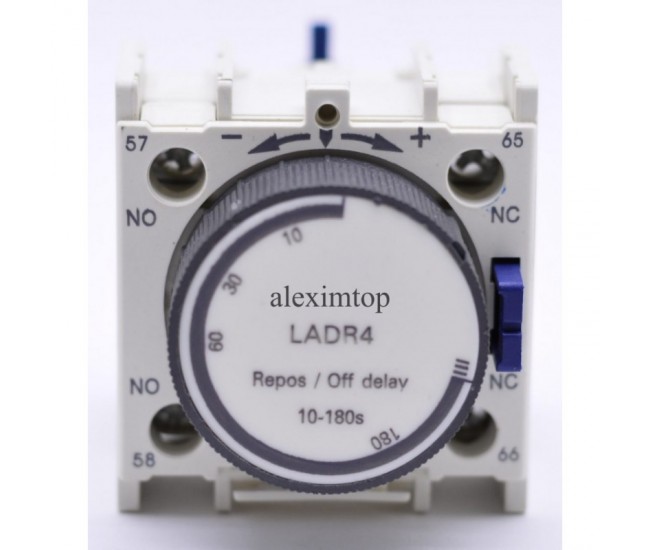 Releu Auxiliar (Timer Contactor) LADR4/10-180sec