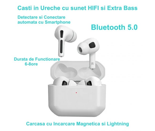 Casti Audio Pro 2 Extra Bass + HD Sound Bluetooth 5.0