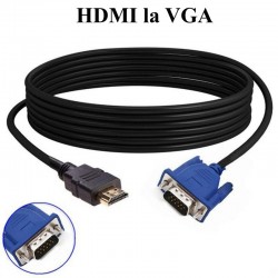 Cablu Video HDMI la VGA / 3m Cablu Video HDMI la VGA / 3m