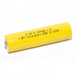 Acumulator Industrial NI-MH/2xR14-SC 2000mAh-2,4V Acumulator Industrial NI-MH/2xR14-SC 2000mAh-2,4V