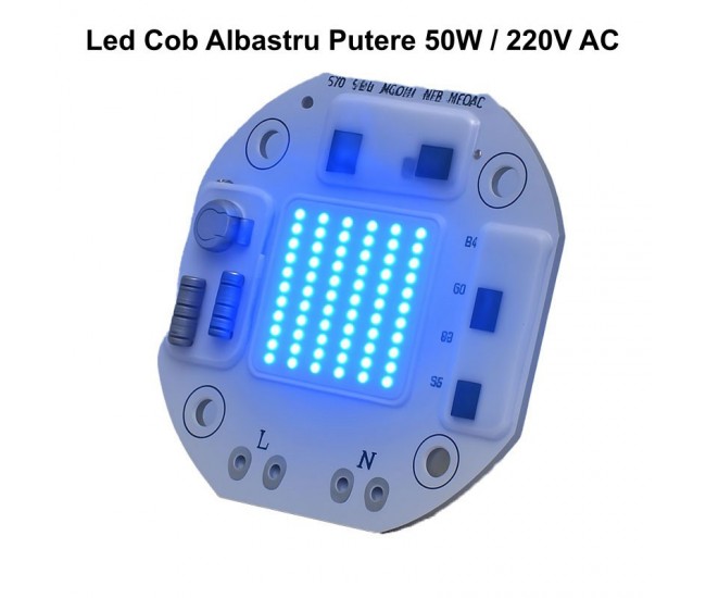 Pastila Led Cob 50W cu Lumina Albastra, 220V AC / XSY-5454