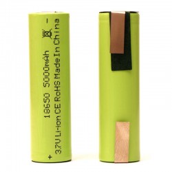 Acumulator Li-ion 3,7V - 5000mAh Tip Li-18650 cu Cleme Acumulator Li-ion 3,7V - 5000mAh Tip Li-18650 cu Cleme