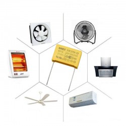 Condensator Dreptunghi Pornire Motor 2C 275V - 0,22uf Condensator Dreptunghi Pornire Motor 2C 275V - 0,22uf