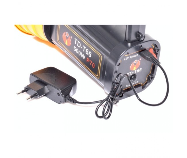 Lanterna Laser Led 500W + 12 Led T4, TD-T66