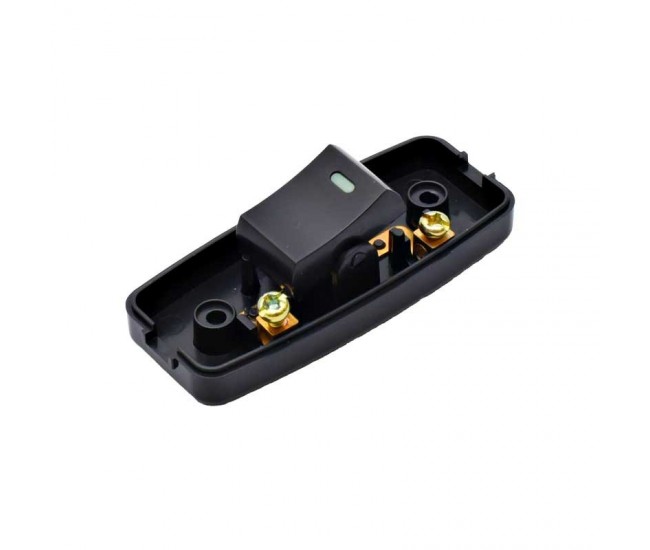 Intrerupator pe Fir 10A / 250V Negru
