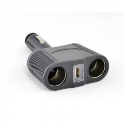 Spliter Bricheta Auto 2 Prize + USB  12V/24V-100W Spliter Bricheta Auto 2 Prize + USB  12V/24V-100W