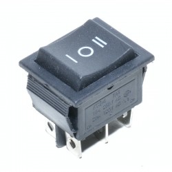 Intrerupator IRS 3 Pozitii cu Revenire Negru KCD4 16A-250V Intrerupator IRS 3 Pozitii cu Revenire Negru KCD4 16A-250V