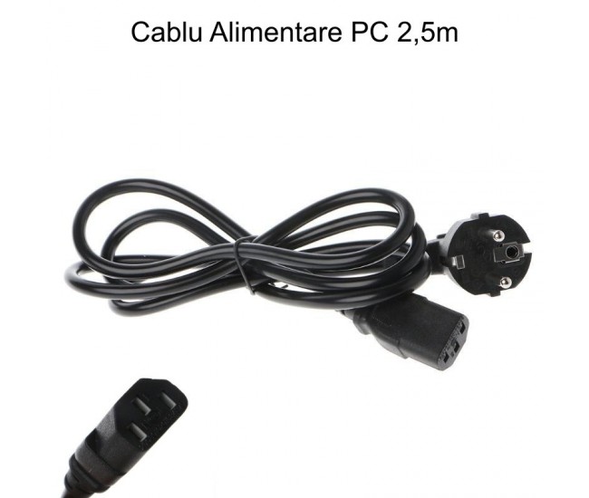 Cablu Alimentare Calculator PC 3x1mm/2,5m Q