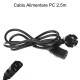 Cablu Alimentare Calculator PC 3x1mm/2,5m Q
