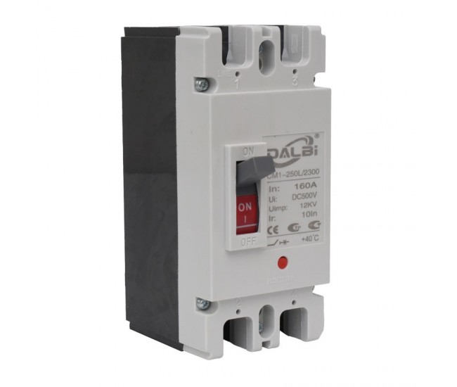 Intrerupator de Circuit Solar MCCB 2P-160A / 500V DC