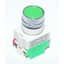 Intrerupator Push Motor LAY-7 Verde