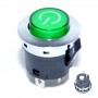 Push Buton Verde 22x32mm cu Retinere 12V - 20A