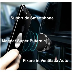 Suport Magnetic de Smartphone Air-vent T03 Suport Magnetic de Smartphone Air-vent T03