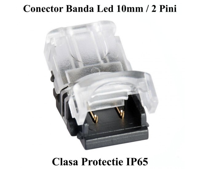 Conector Banda Led 10mm 2 Pini - 2 Fire