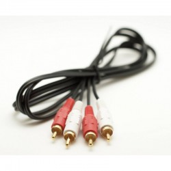 Cablu 2 RCA Tata-2 RCA Tata 1,5m Cablu 2 RCA Tata-2 RCA Tata 1,5m