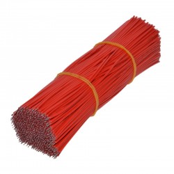 Cablu 15cm Roșu 24AWG, 100Buc Cablu 15cm Roșu 24AWG, 100Buc