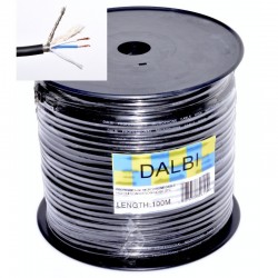 Cablu Microfon Stereo 6mm Profesional/100m Cablu Microfon Stereo 6mm Profesional/100m