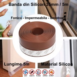 Banda Maro pentru Usa si Fereastra, 35 mm x 5 m Banda Maro pentru Usa si Fereastra, 35 mm x 5 m