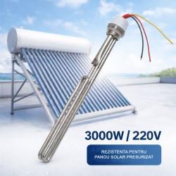 Rezistenta electrica 3000W 220V AC pentru panou solar presurizat cu boiler - DALBI