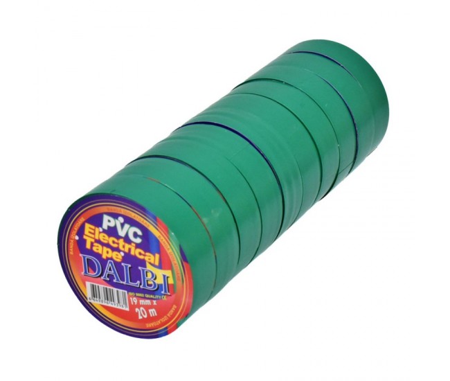 Banda Izolier Verde 19mm x 20m - Set/10buc