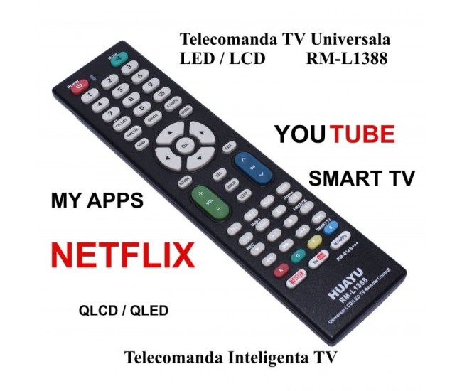 Telecomanda Universala TV/LCD/LED RM-L1388