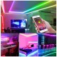 Kit Banda Led 5050 RGB IP65 / 10m cu Bluetooth + Telecomanda