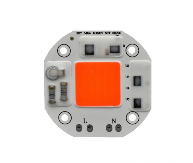 Pastila Led Cob 50W cu Lumina Rosie, 220V AC  / XSY-5454