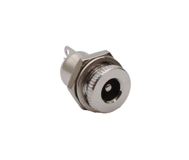 Mufa de Alimentare DC 2,1mm Mama de Metal / Aplicata
