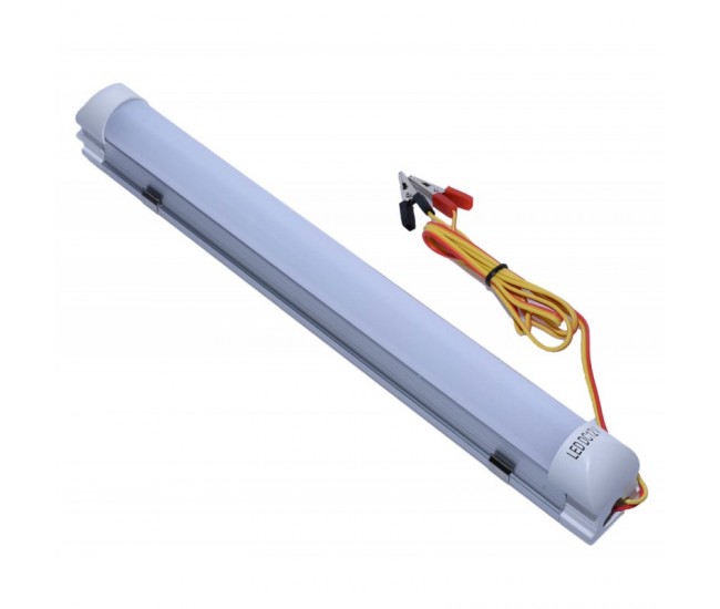 Led T8 - 30cm / 12V - 9W cu Clești