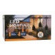 Ghirlanda Luminoasa 5 metri cu 10 Becuri Led E27 Lumina Calda, Alimentare 220V