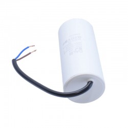 Condensator Motor cu Surub si Fire - 50uf / 450V Condensator Motor cu Surub si Fire - 50uf / 450V